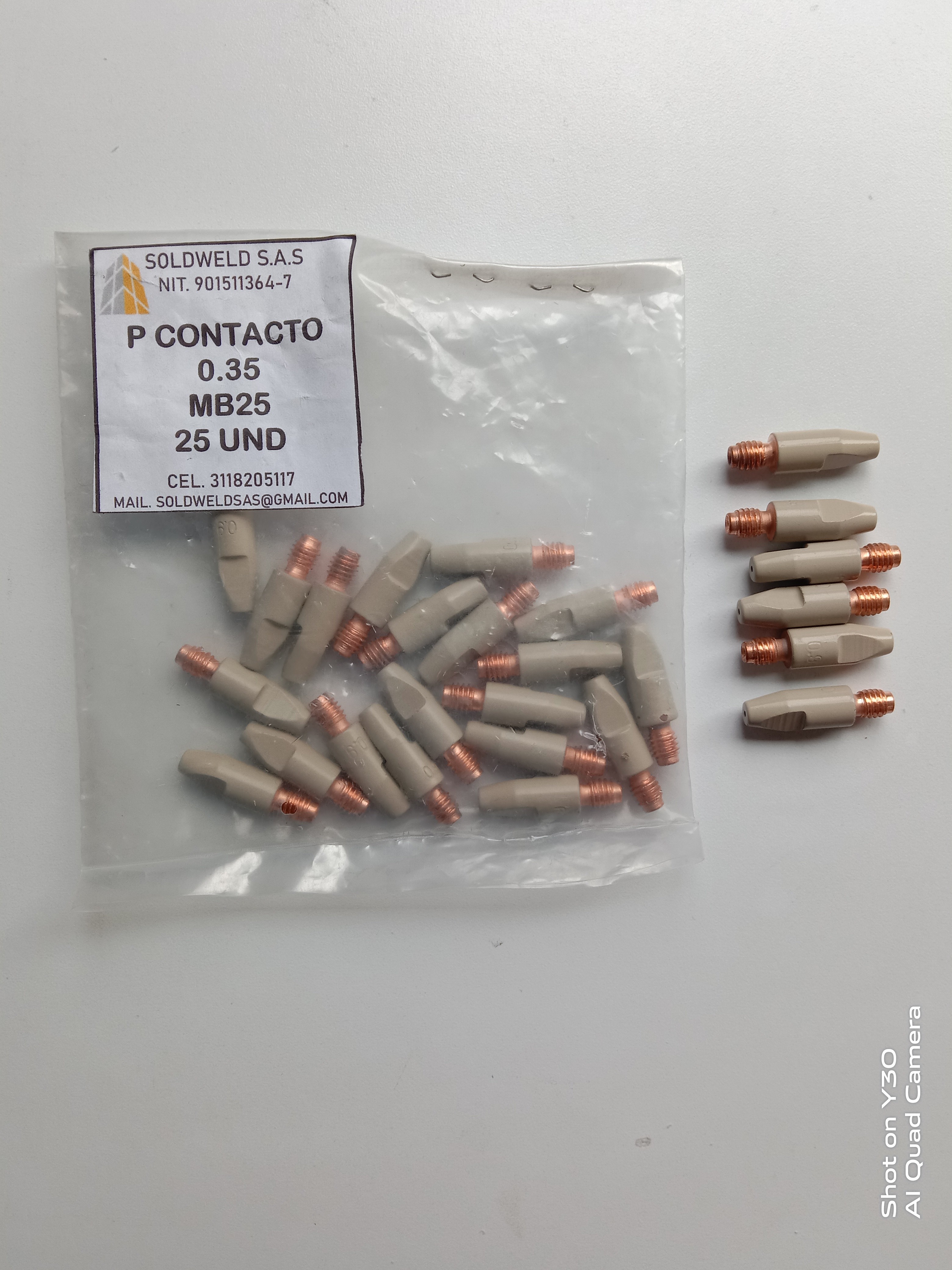 Punta de Contacto MB25 0.35